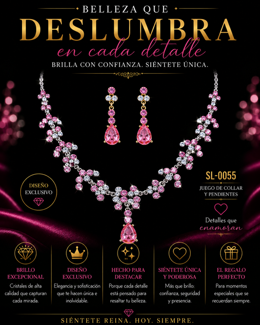 Juego “Rosa Brillante”