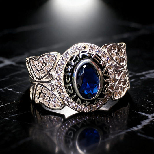 Anillo de Graduación Legacy Azul PP01
