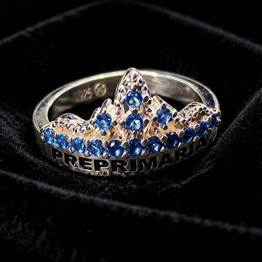 Anillo de Graduación Tiara en Plata 925 - PP07