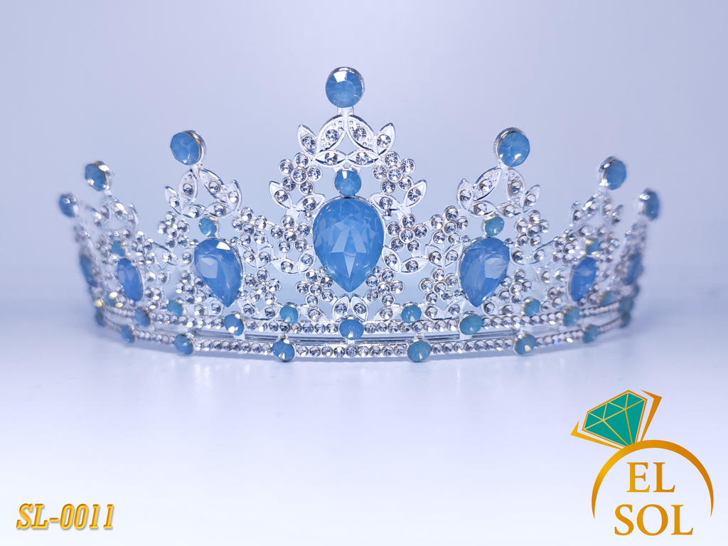 Corona Real Celeste Plata