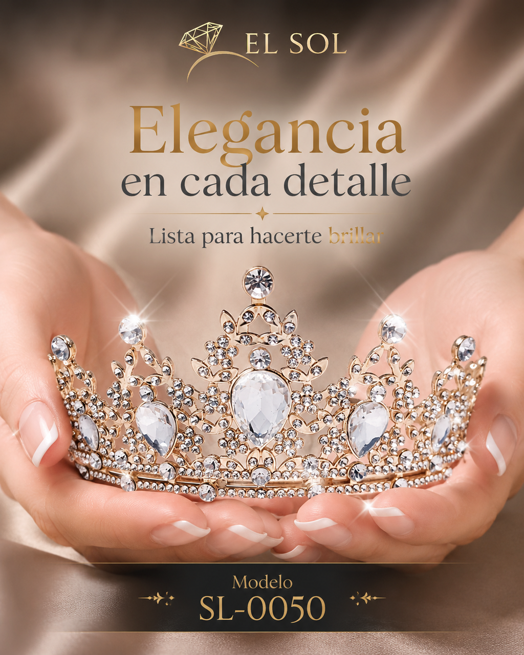 Corona Dorada Diamante Imperial - 0050