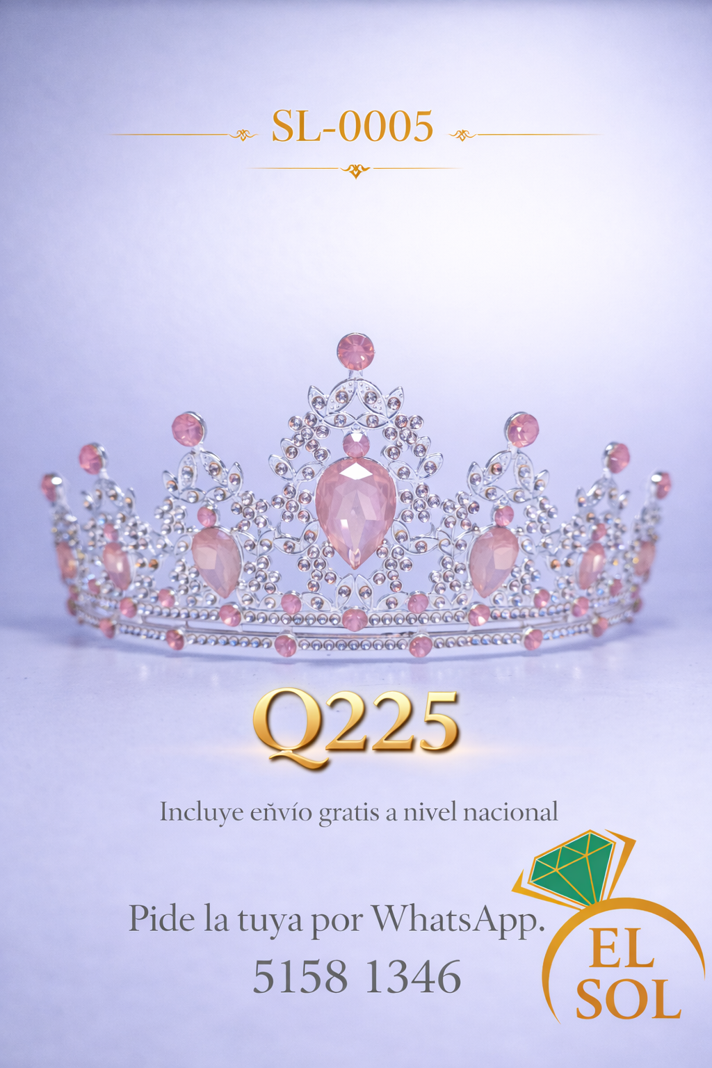 Corona Real Rosa