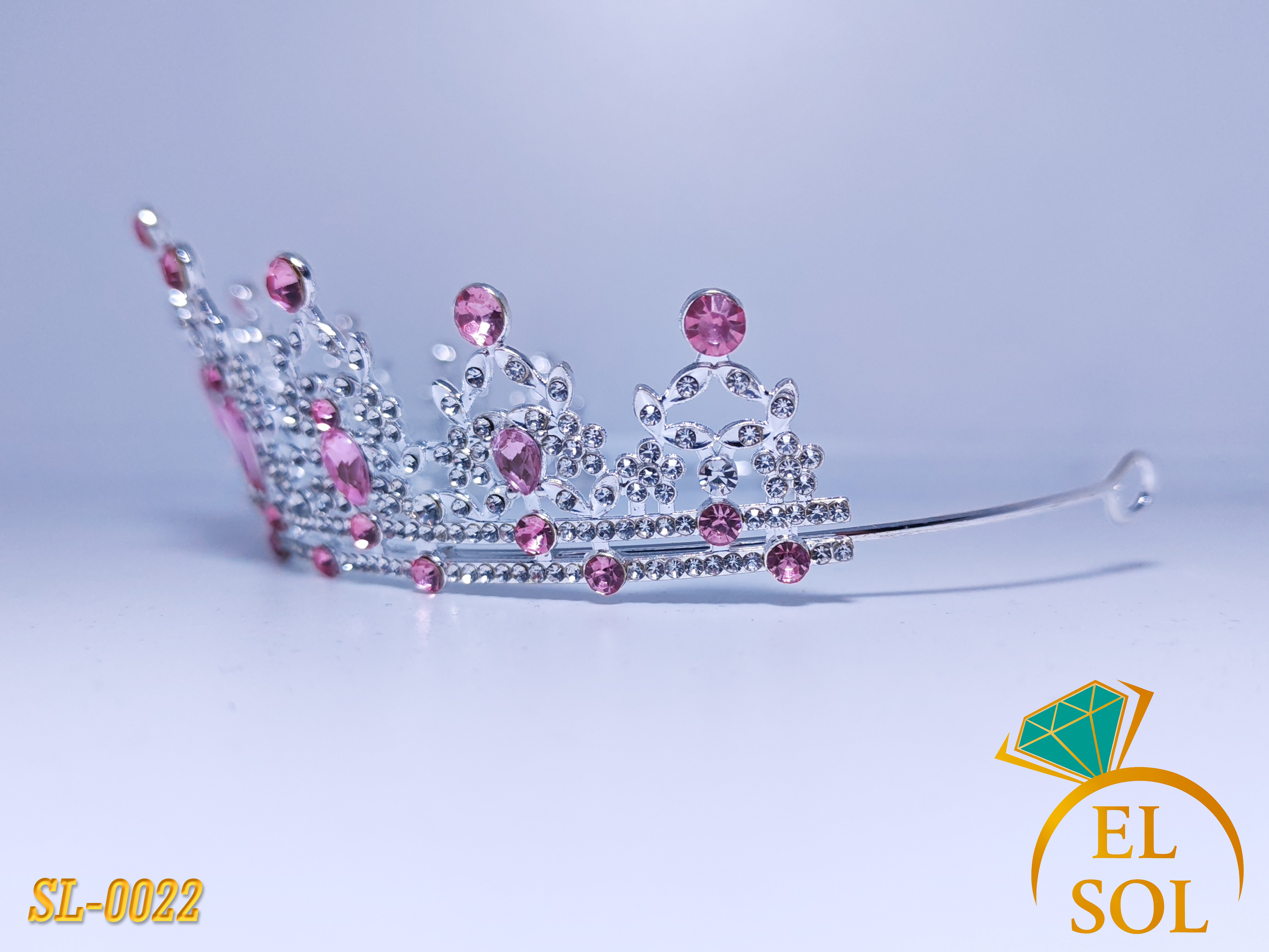 Corona Real Rosa Dorada