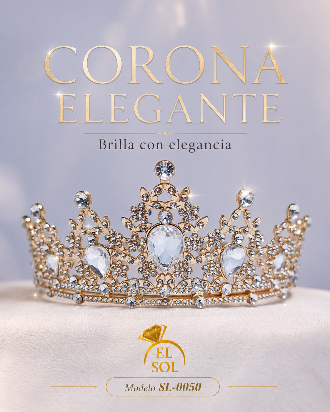 Corona Dorada Diamante Imperial - 0050