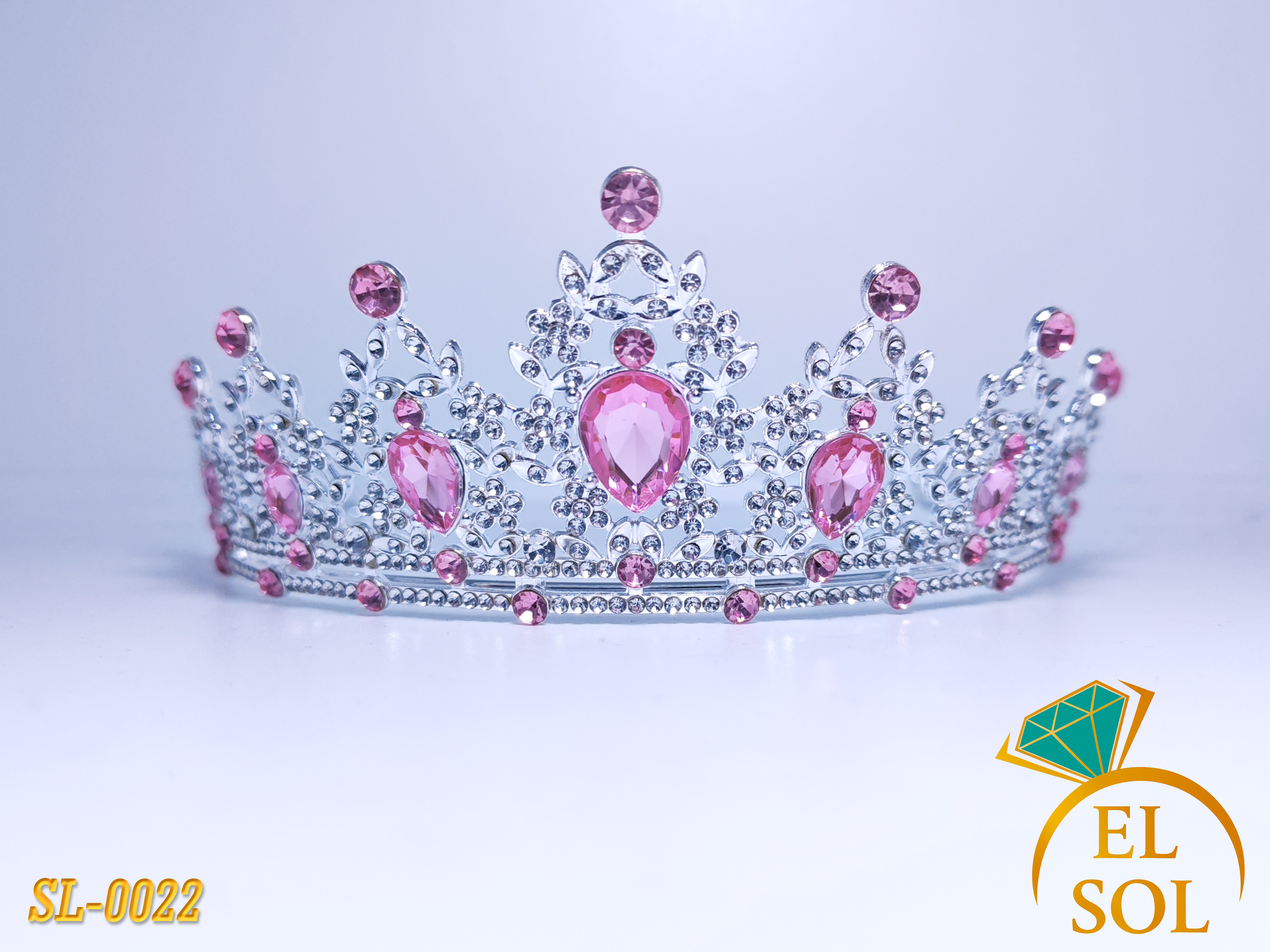Corona Real Rosa Dorada