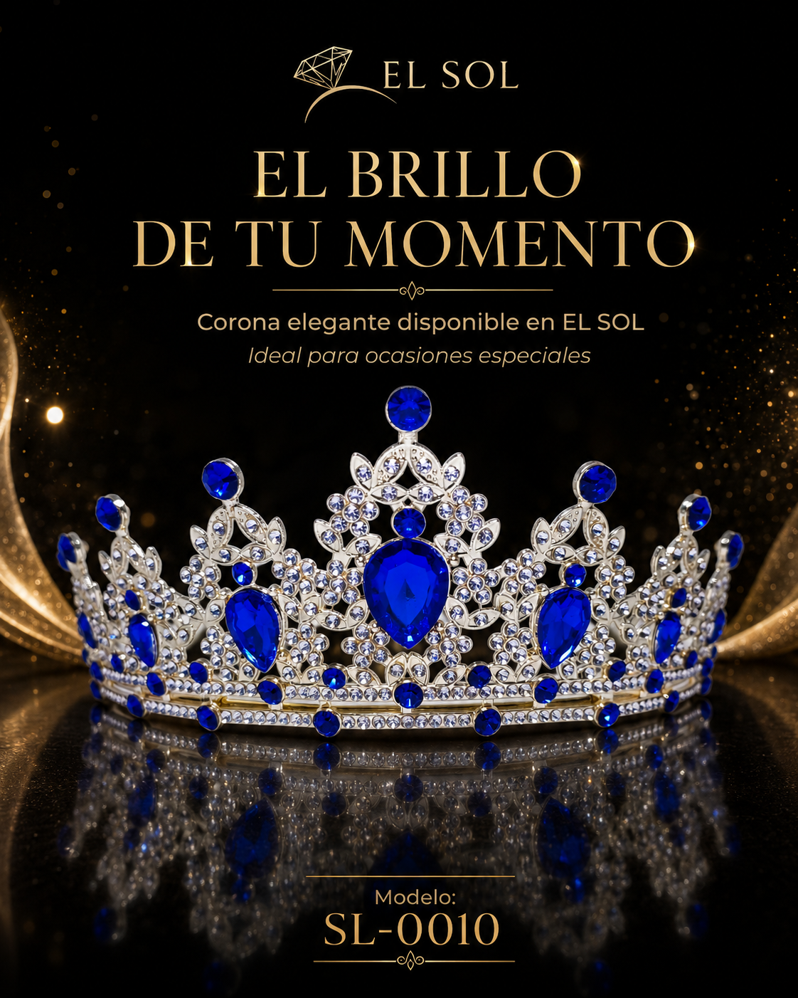 Corona Real Zafiro Oro - 0010