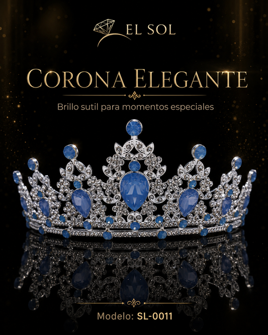 Corona Real Celeste Plata - 0011