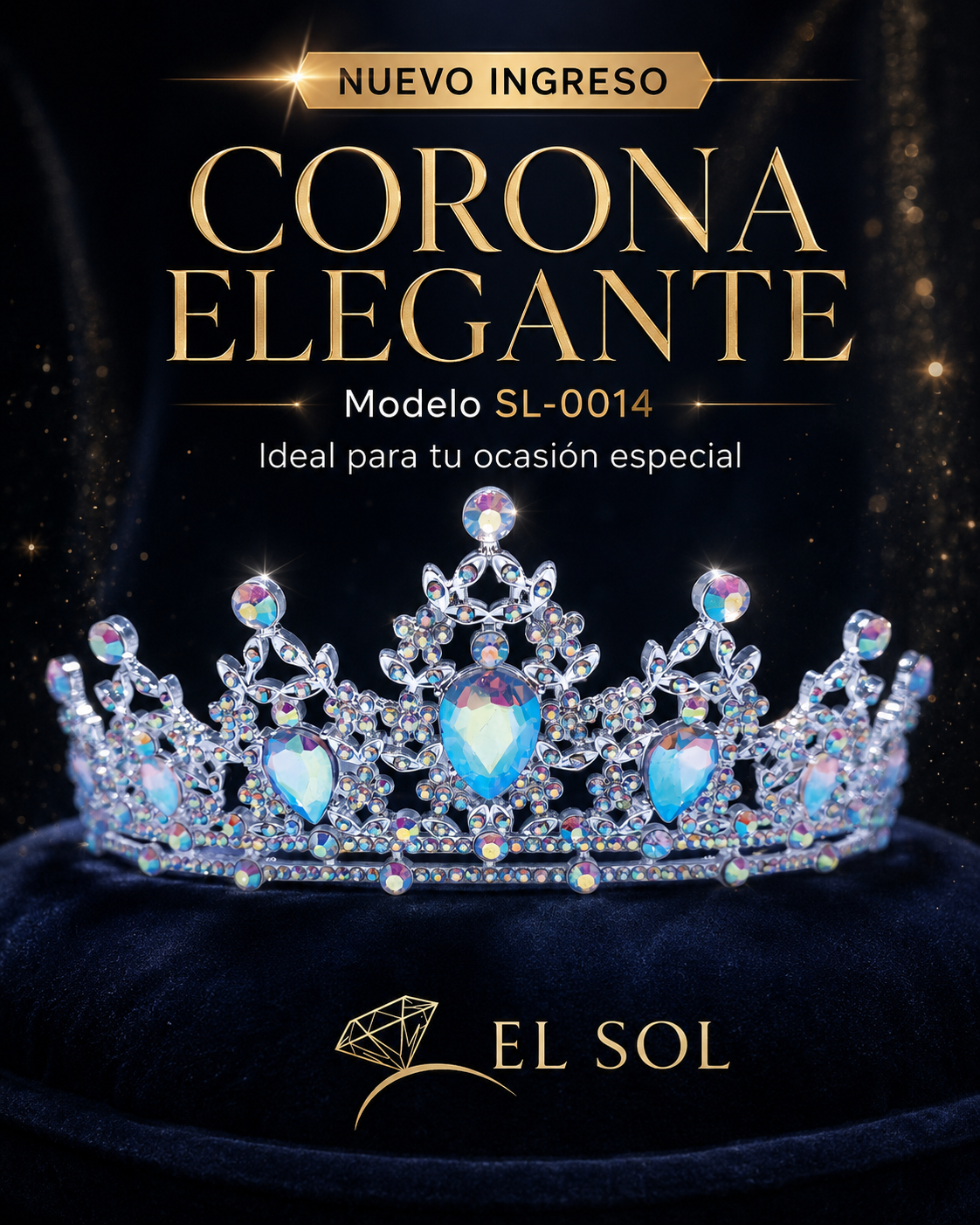 Corona Real Tornasol - 0014