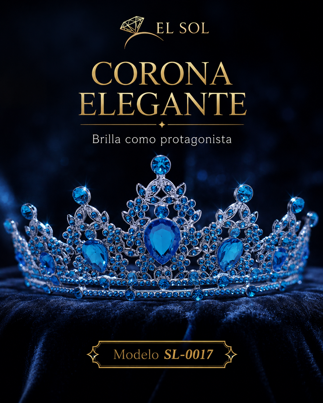 Corona Real Turquesa - 0017