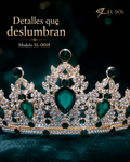 Corona Real Esmeralda Oro - 0018