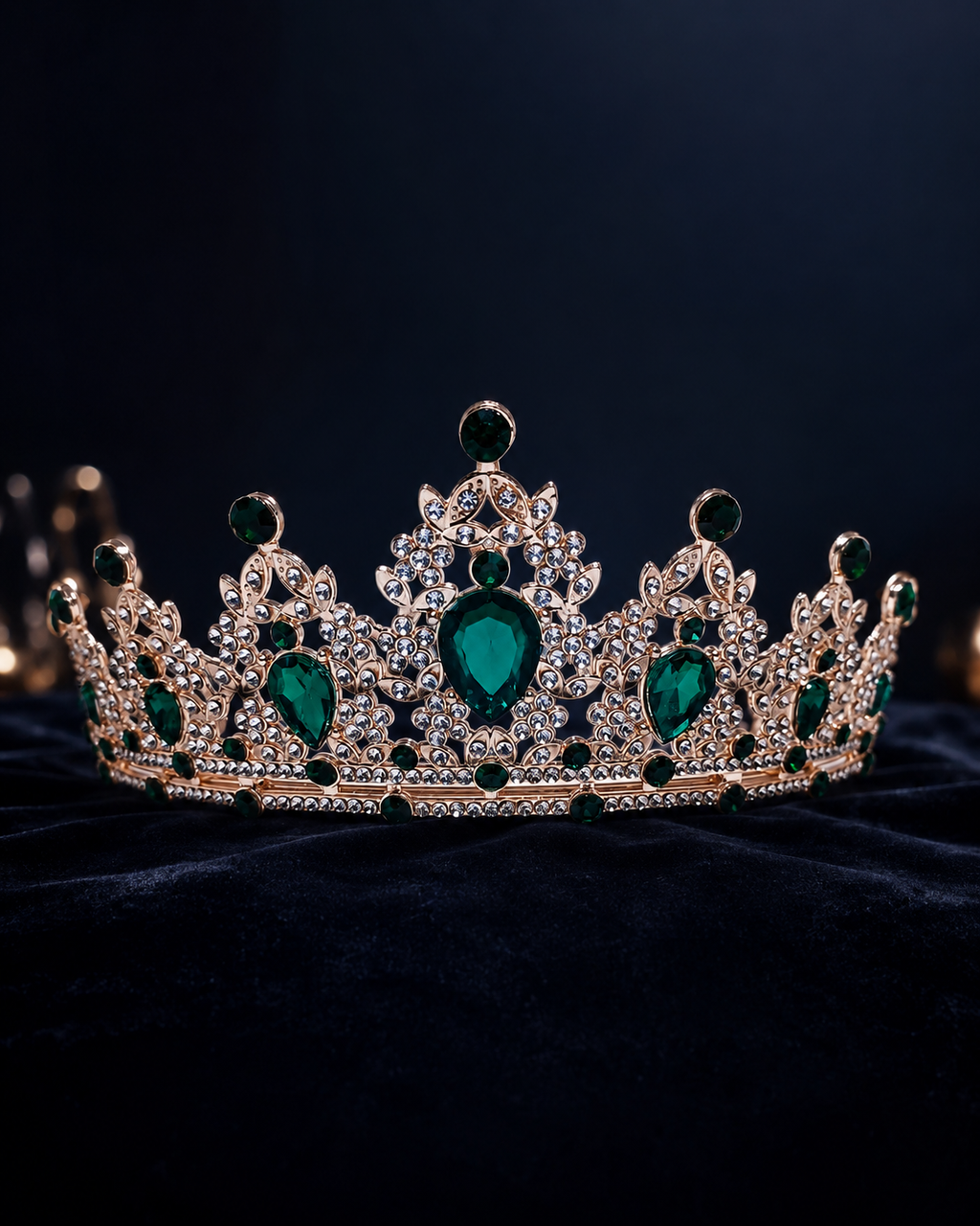 Corona Real Esmeralda Oro - 0018