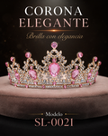 Corona Real Rosa Dorada - 0021