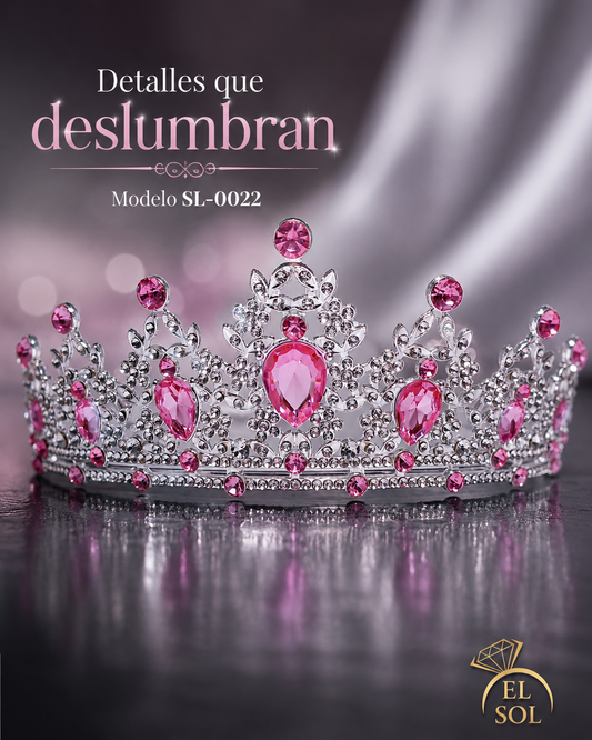 Corona Real Rosa Dorada - 0022