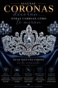 Corona Plateada Cristal Imperial