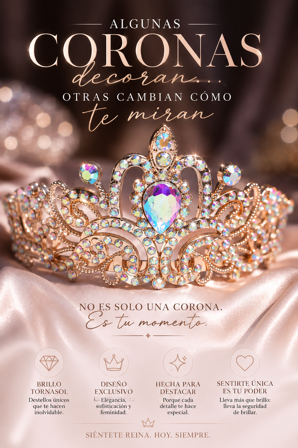 Corona Dorada Aurora Boreal
