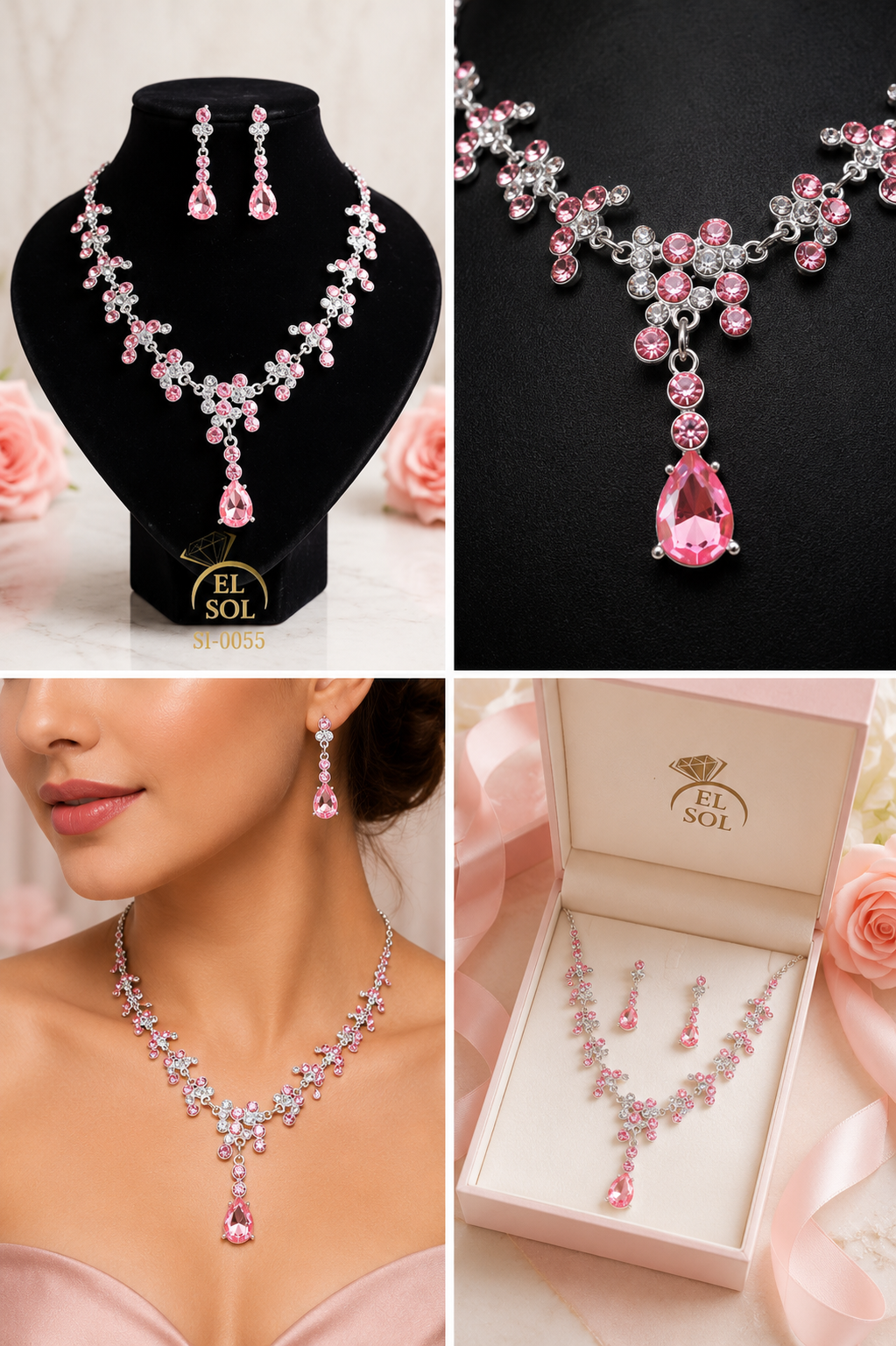 Juego “Encanto Fucsia”