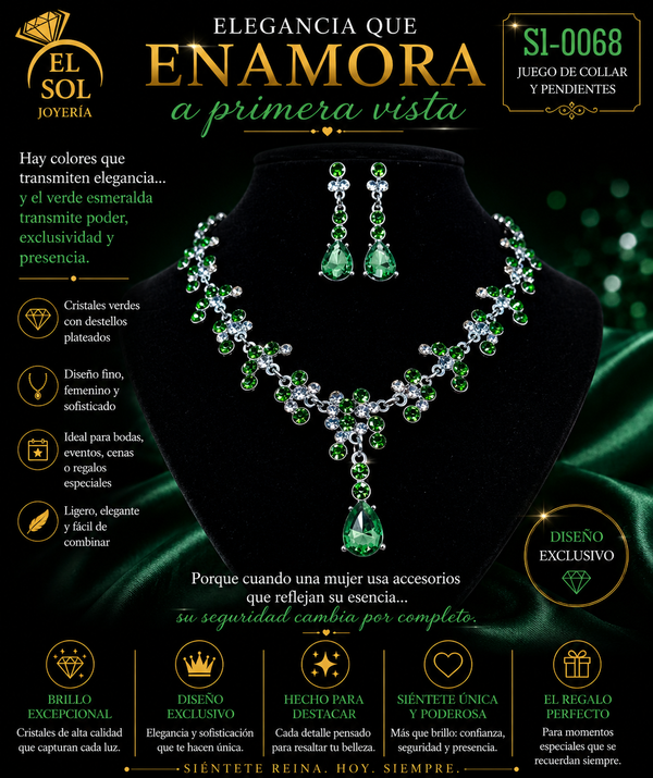 Conjuntos Collar y Aretes