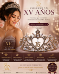 Corona Corazón Dorado Ámbar