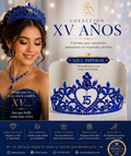 Corona Corazón Zafiro