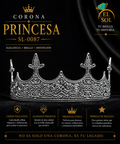 Corona Real Forjada Plateada