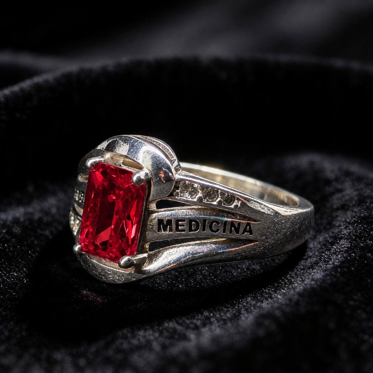 Anillo de Graduación Medicina Modelo 07