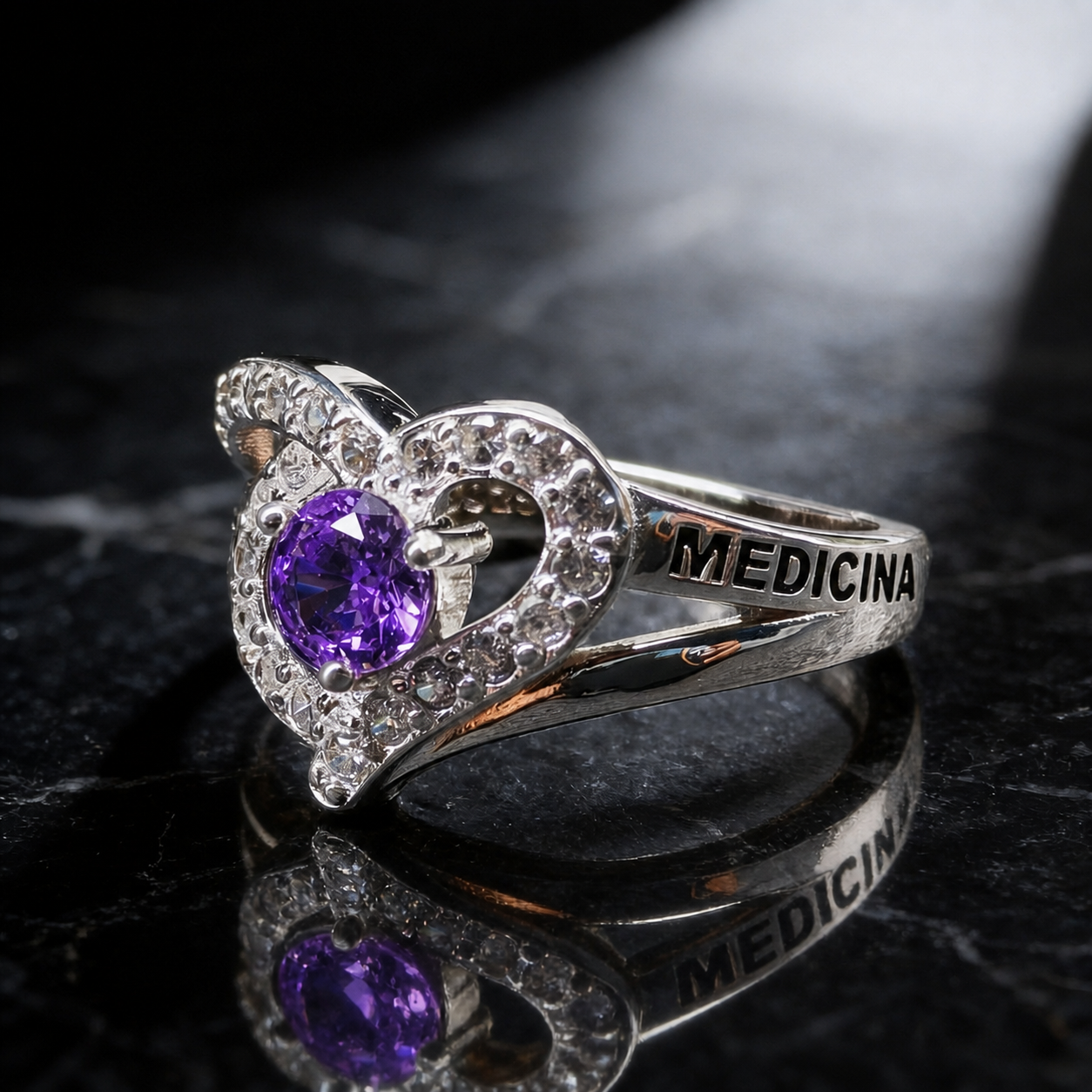 Anillo de Graduación Medicina Modelo 08