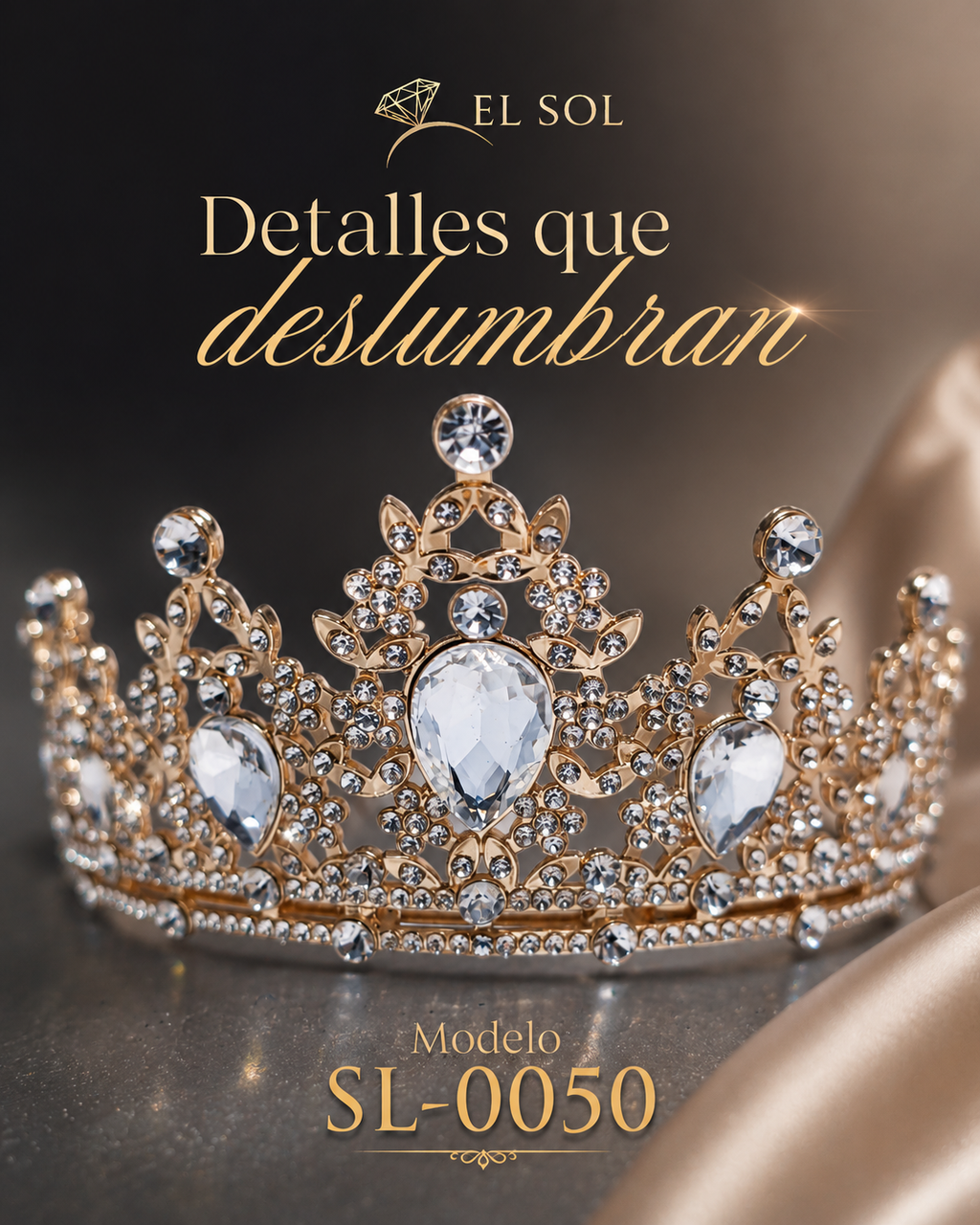 Corona Dorada Diamante Imperial - 0050