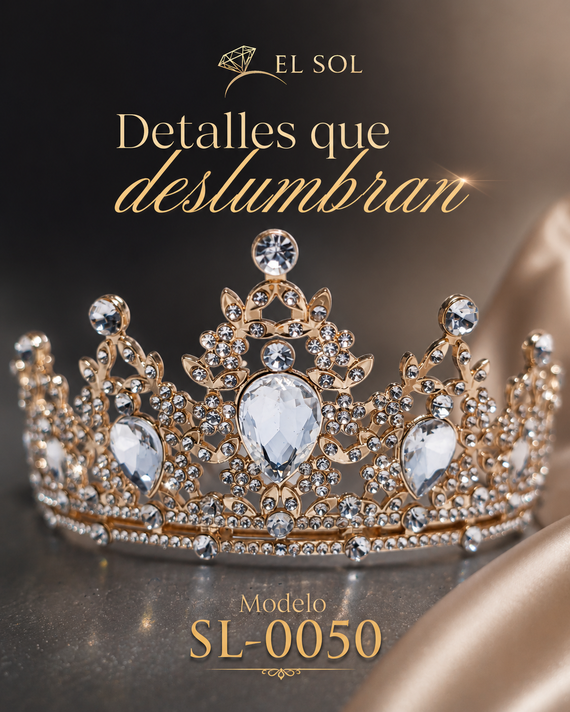 Corona Dorada Diamante Imperial - 0050