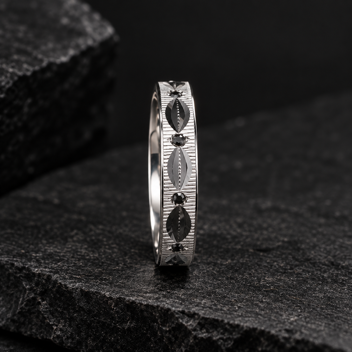 Anillo Eclipse Negro