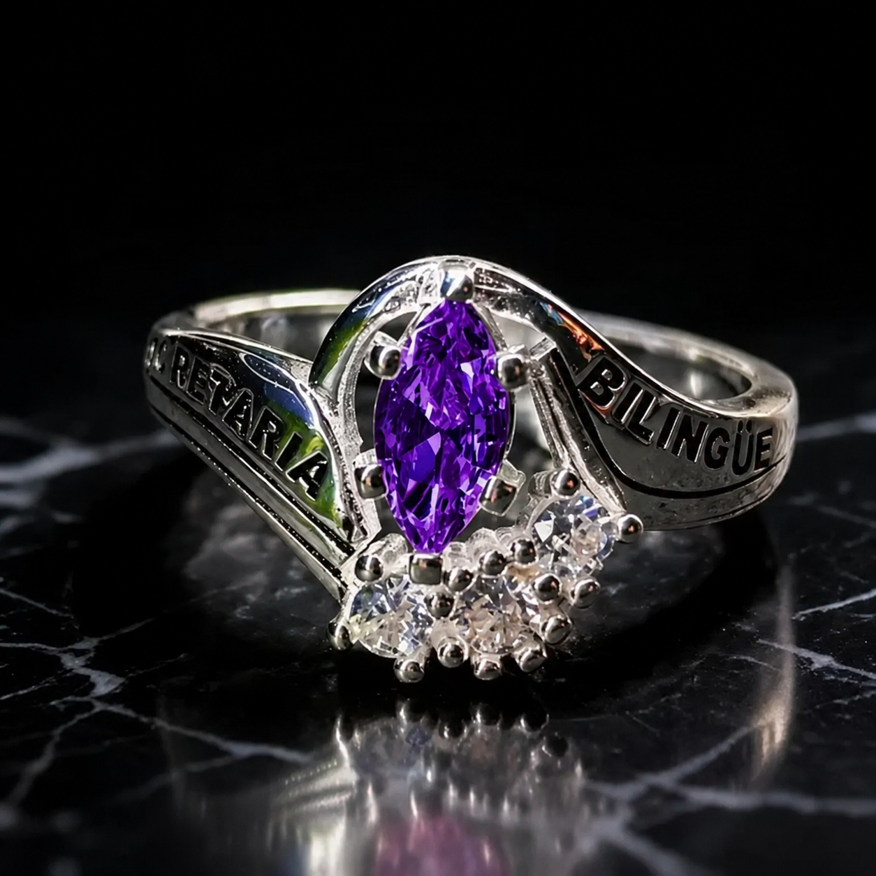 Anillo Secretaría Bilingüe SB07