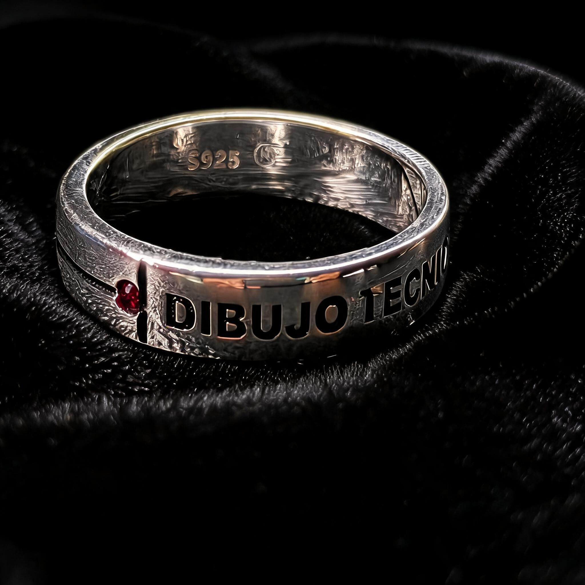 Anillo Dibujo Técnico 001