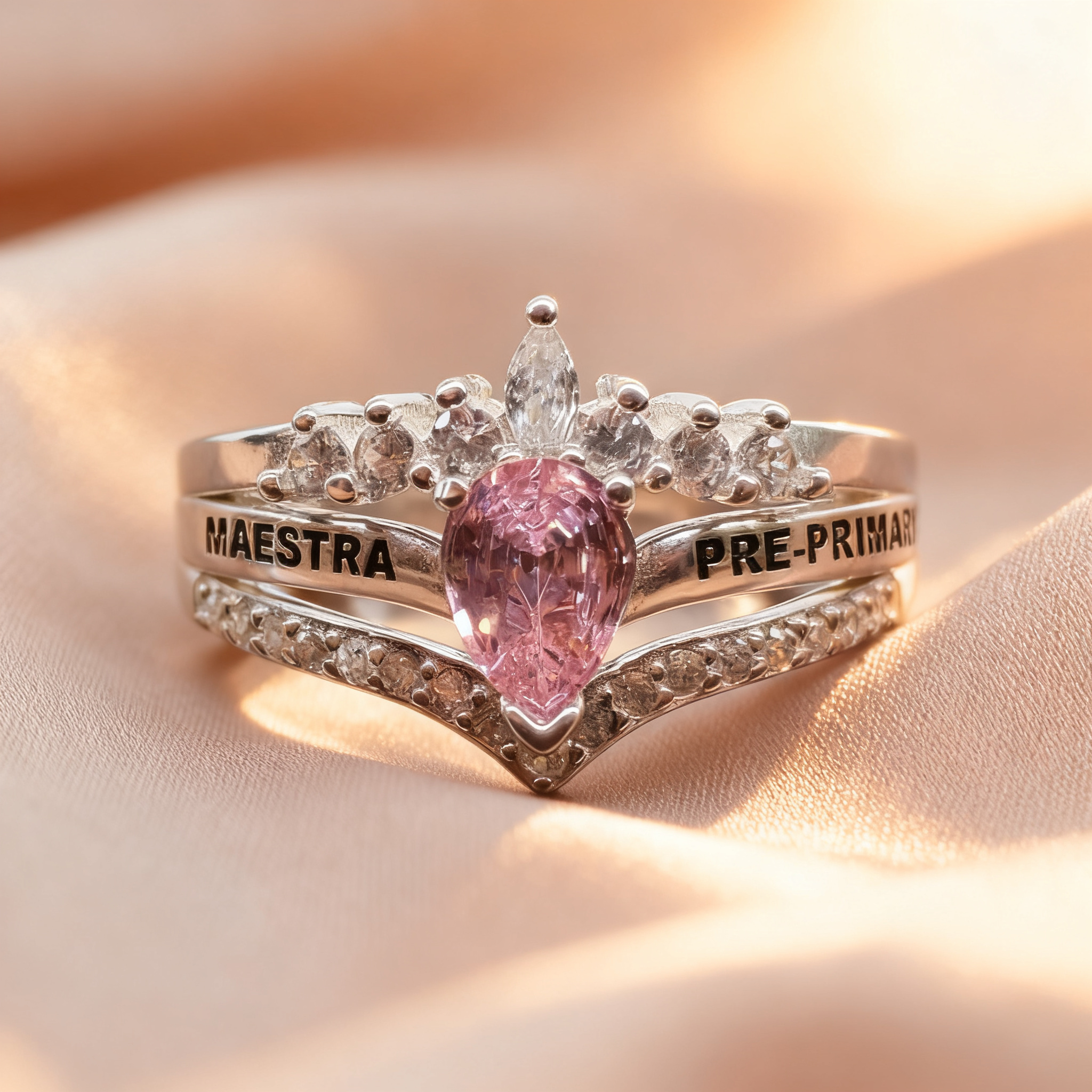 Anillo Maestra Preprimaria DP02