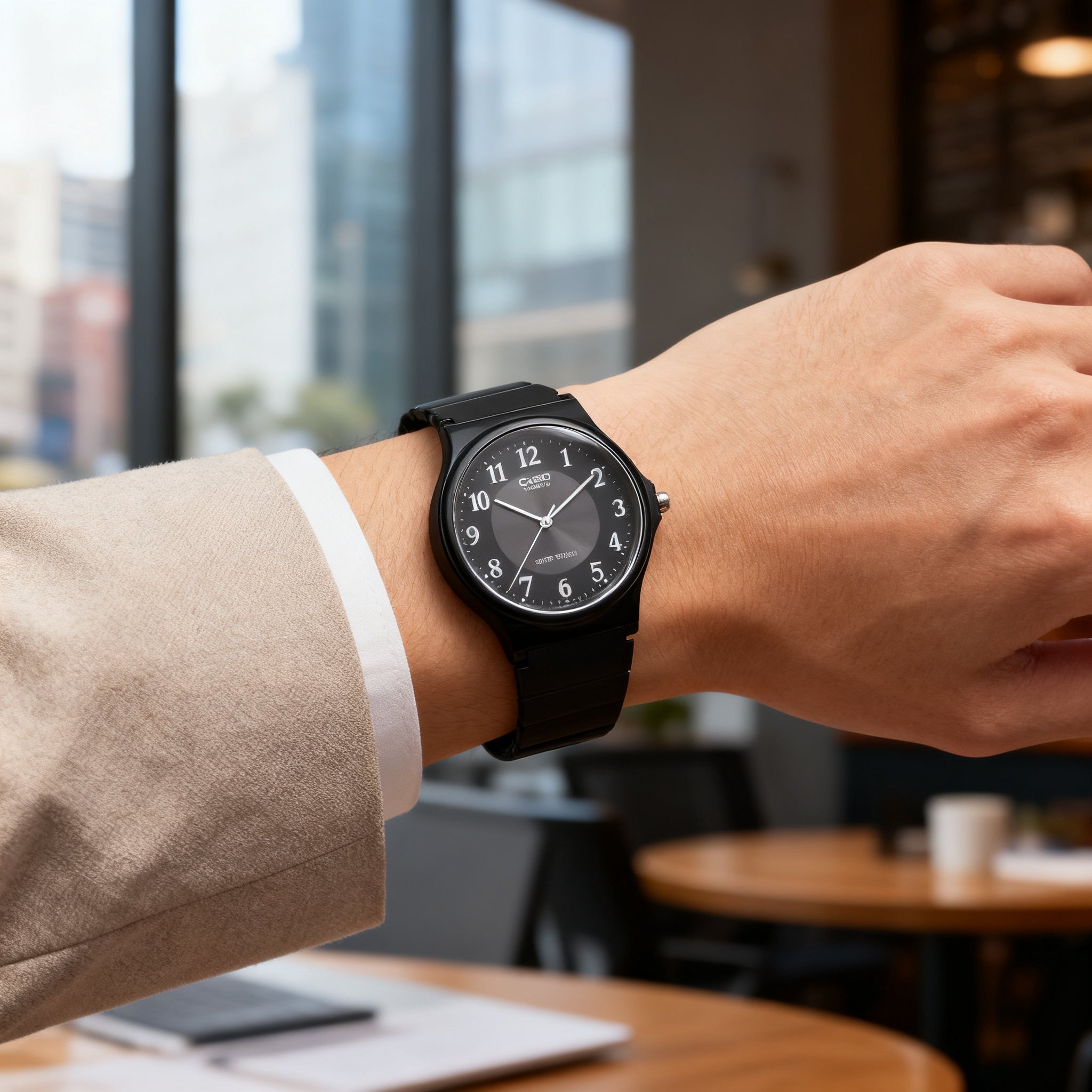 Reloj Casio MQ-24-1B3 Analógico Negro Clásico