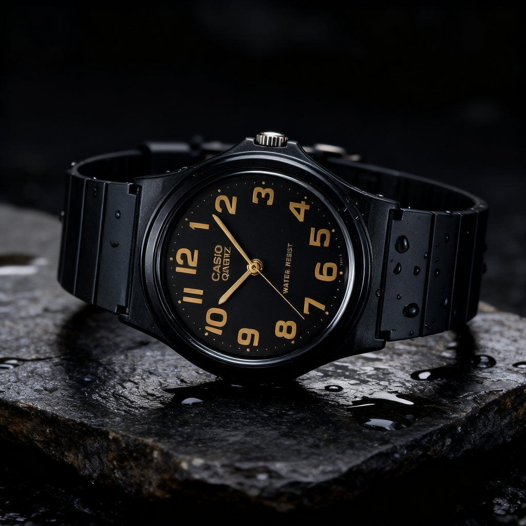 Reloj Casio MQ-24-1B2 Analógico Negro – Caballero