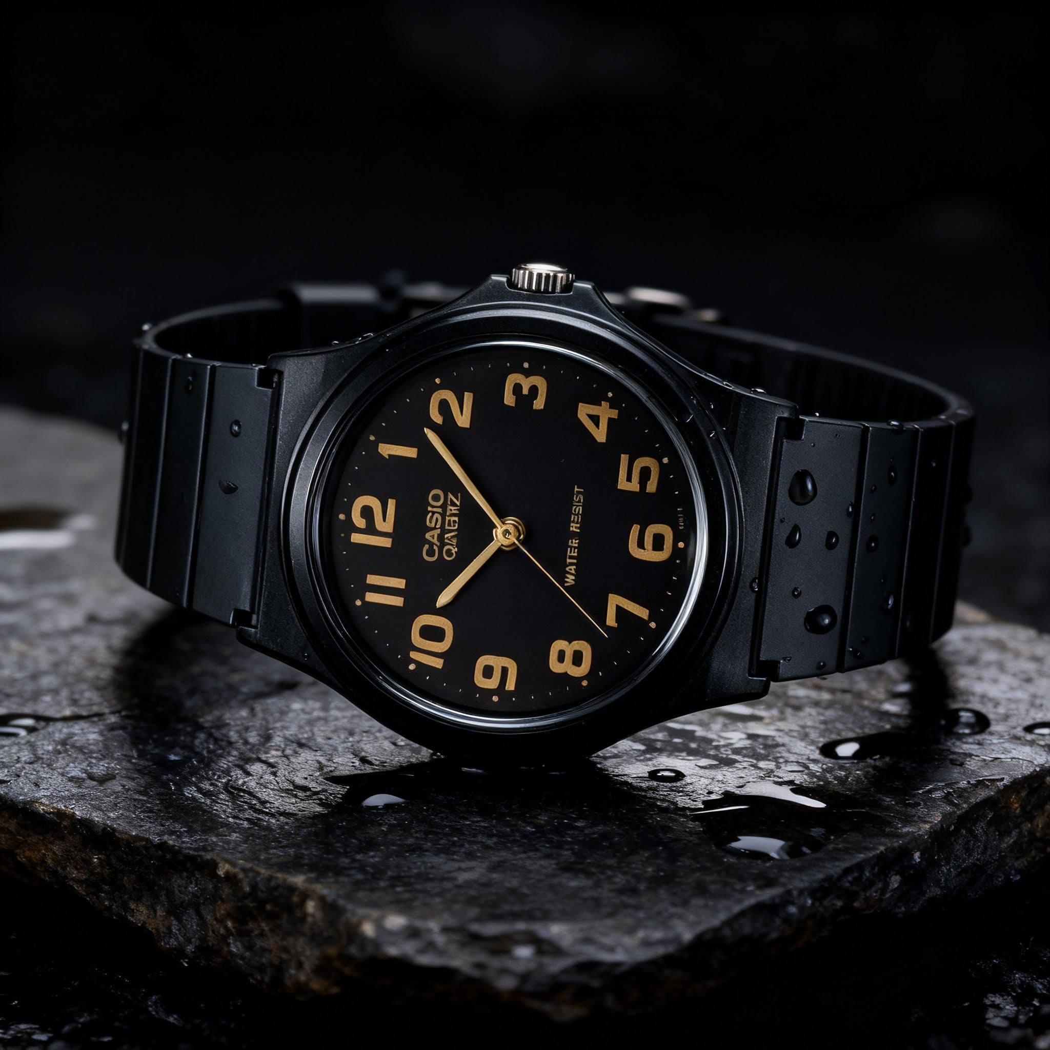Reloj Casio MQ-24-1B2 Analógico Negro – Caballero
