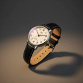 Reloj Q&Q Quartz IPS Clásico – Esfera Blanca y Correa Negra