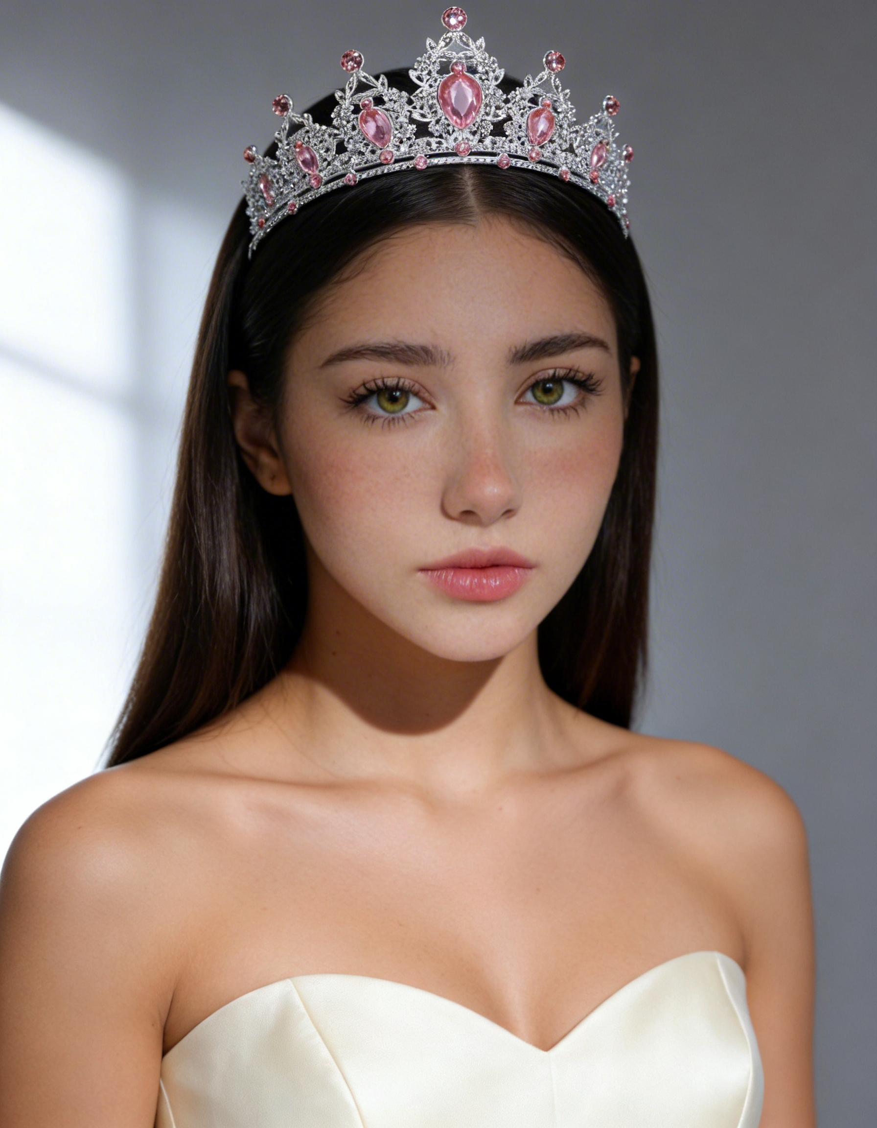 Corona Real Rosa Dorada