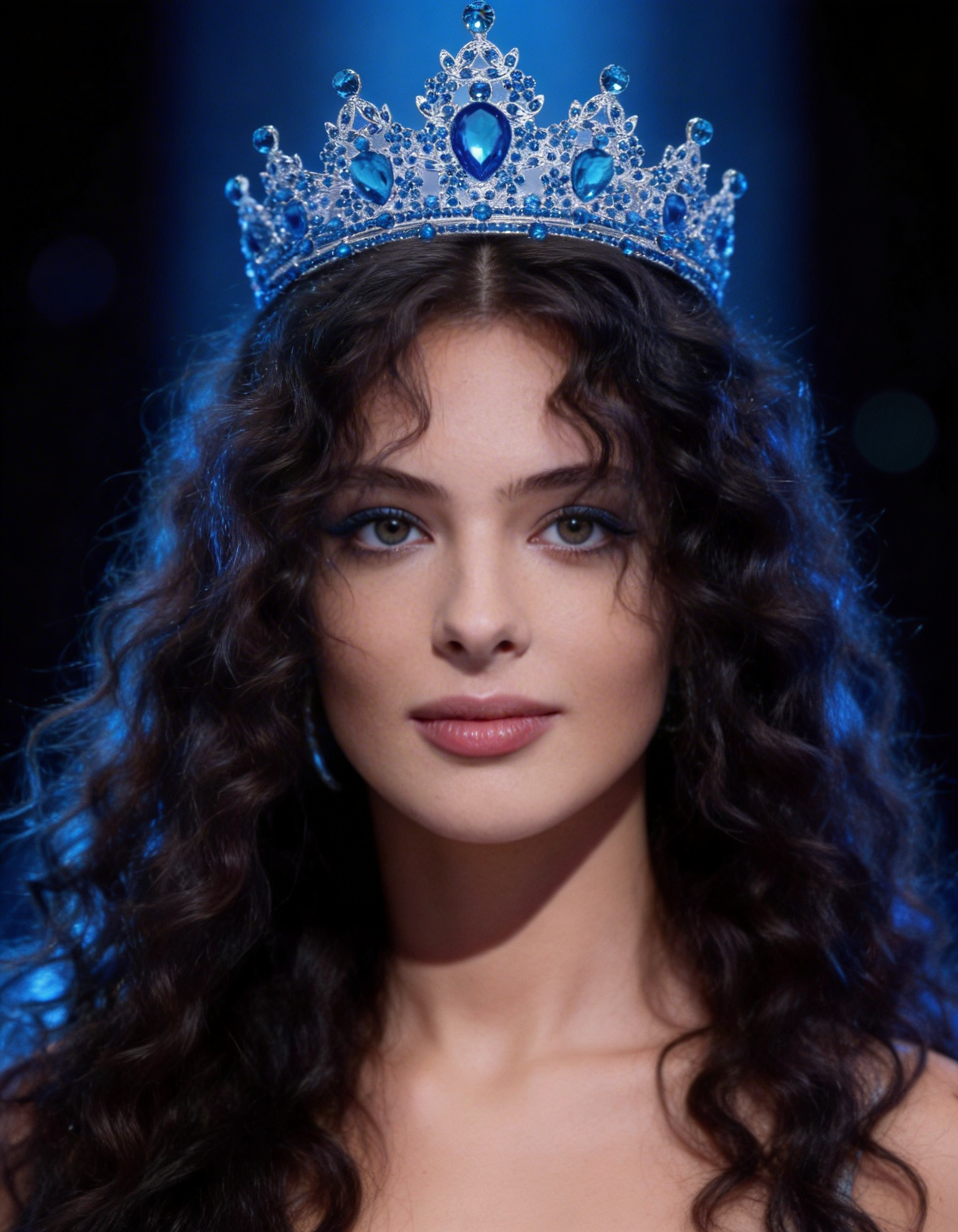 Corona Real Turquesa