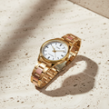 Reloj Casio LTP-V005G-7B Dorado para Mujer – Esfera Blanca