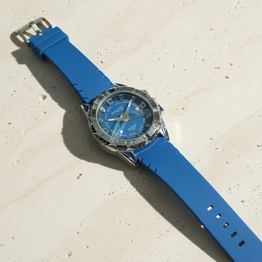 Reloj Q&Q Attractive DA52J302Y Azul – 5 BAR