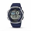Reloj Casio AE-1000W-2AV Digital Azul y Plateado Hora Mundial 100M – Caballero
