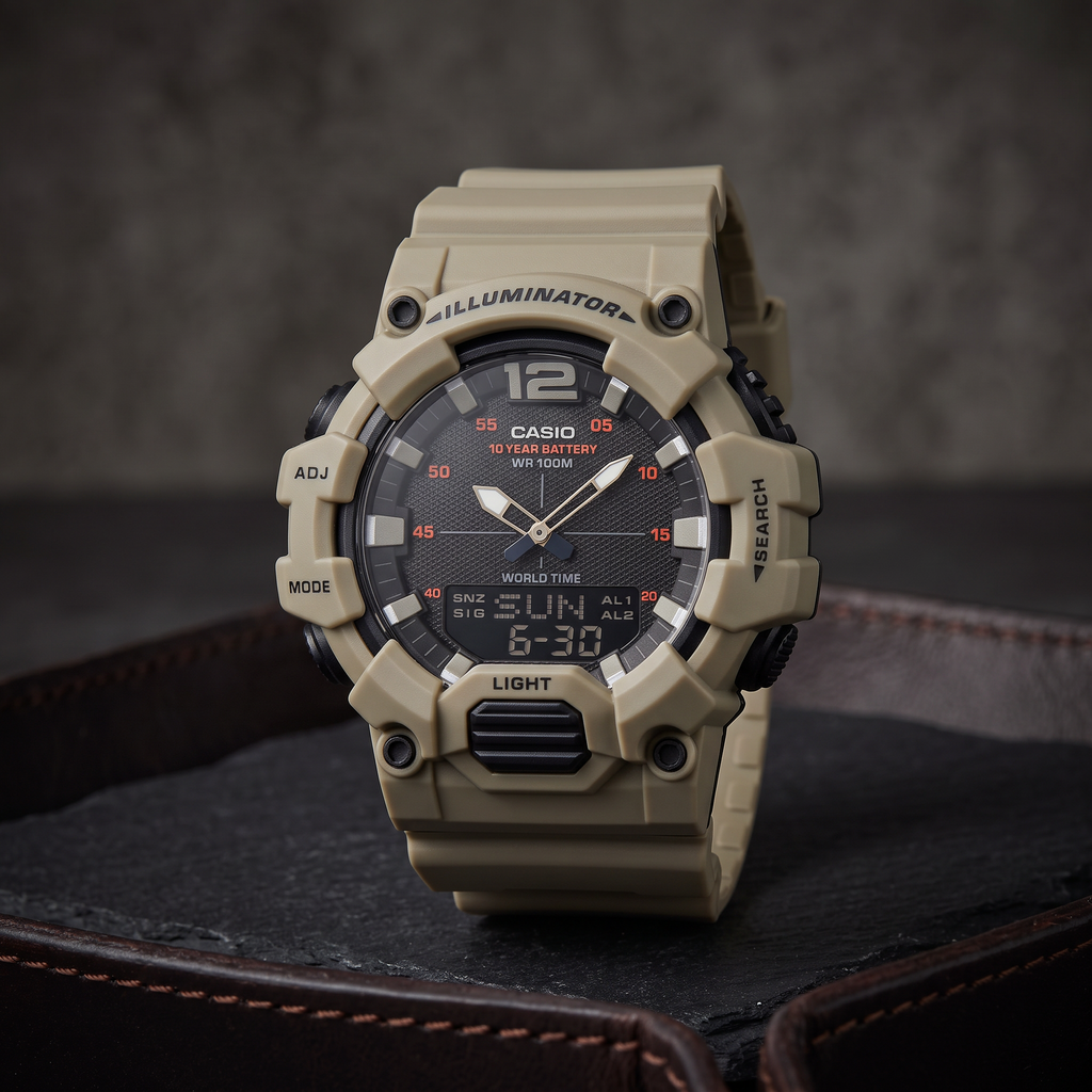 Reloj Casio HDC-700-3A3V Análogo-Digital Verde Oliva 100M – Caballero