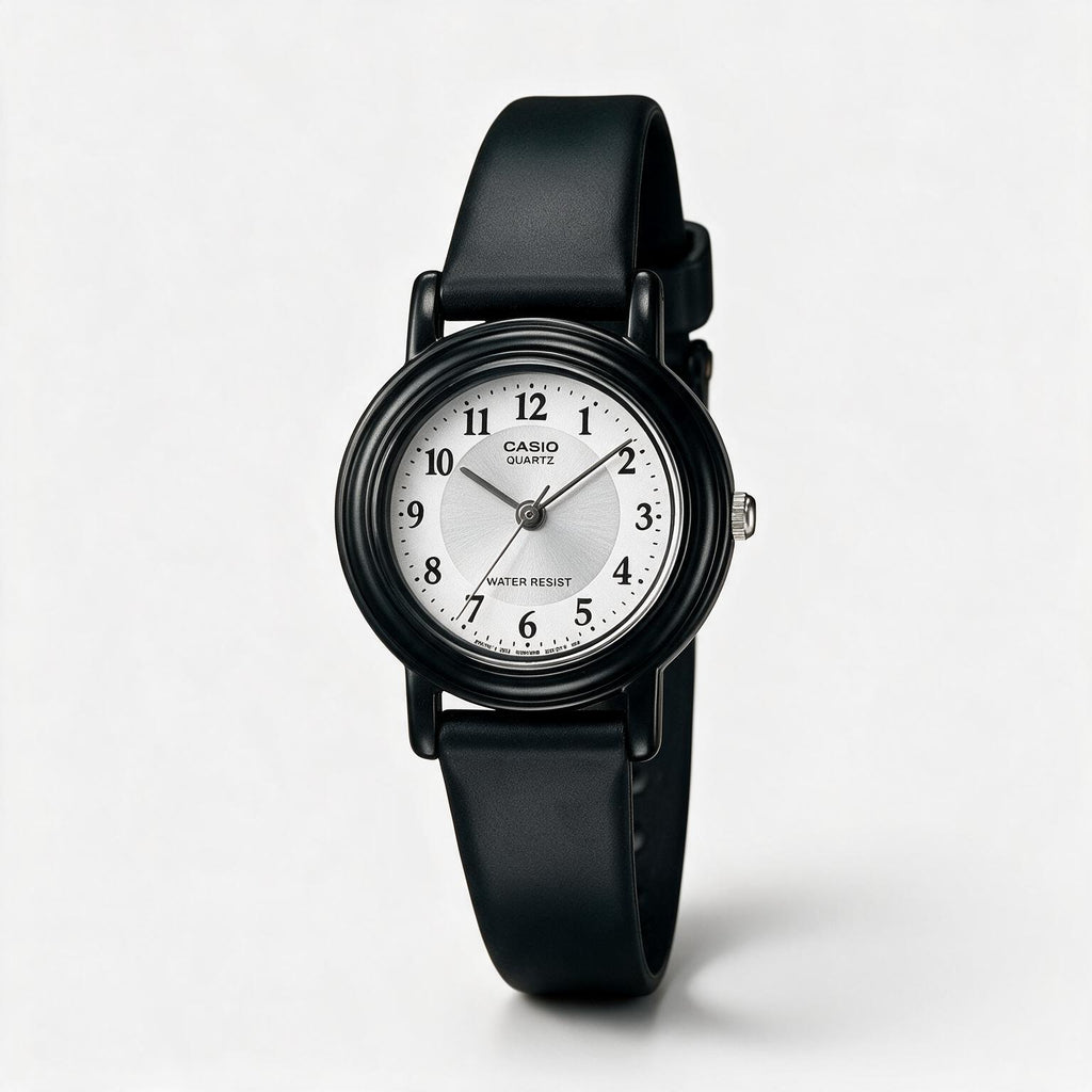 Reloj Casio LQ-139AMV-7B3 Analógico Negro Esfera Blanca – Dama