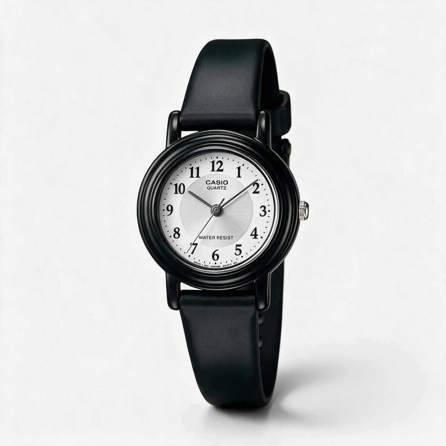 Reloj Casio LQ-139AMV-7B3 Analógico Negro Esfera Blanca – Dama