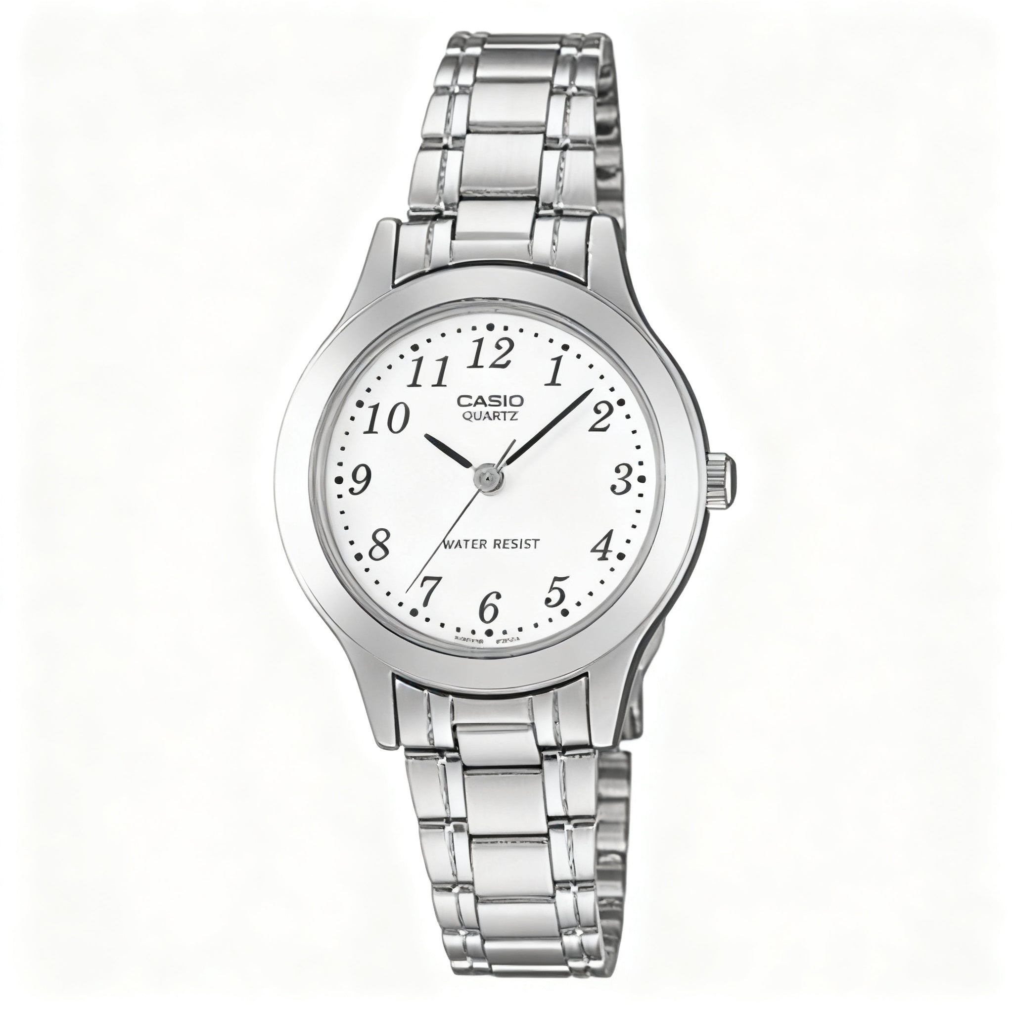 Reloj Casio LTP-1128A-7B Analógico Plateado – Dama