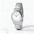 Reloj Casio LTP-1128A-7B Analógico Plateado – Dama