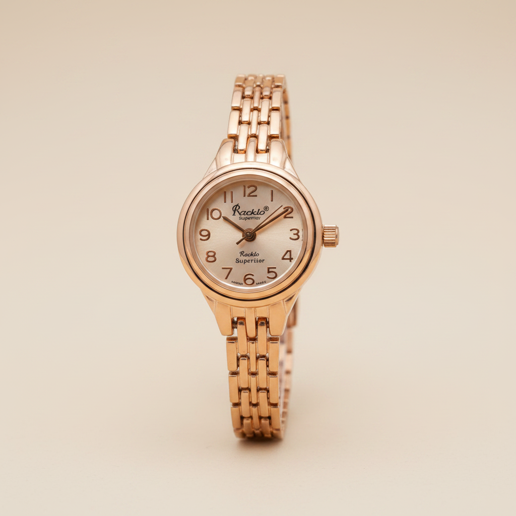 Reloj para Dama RQ'1561 RG – Oro Rosa con Esfera Champagne