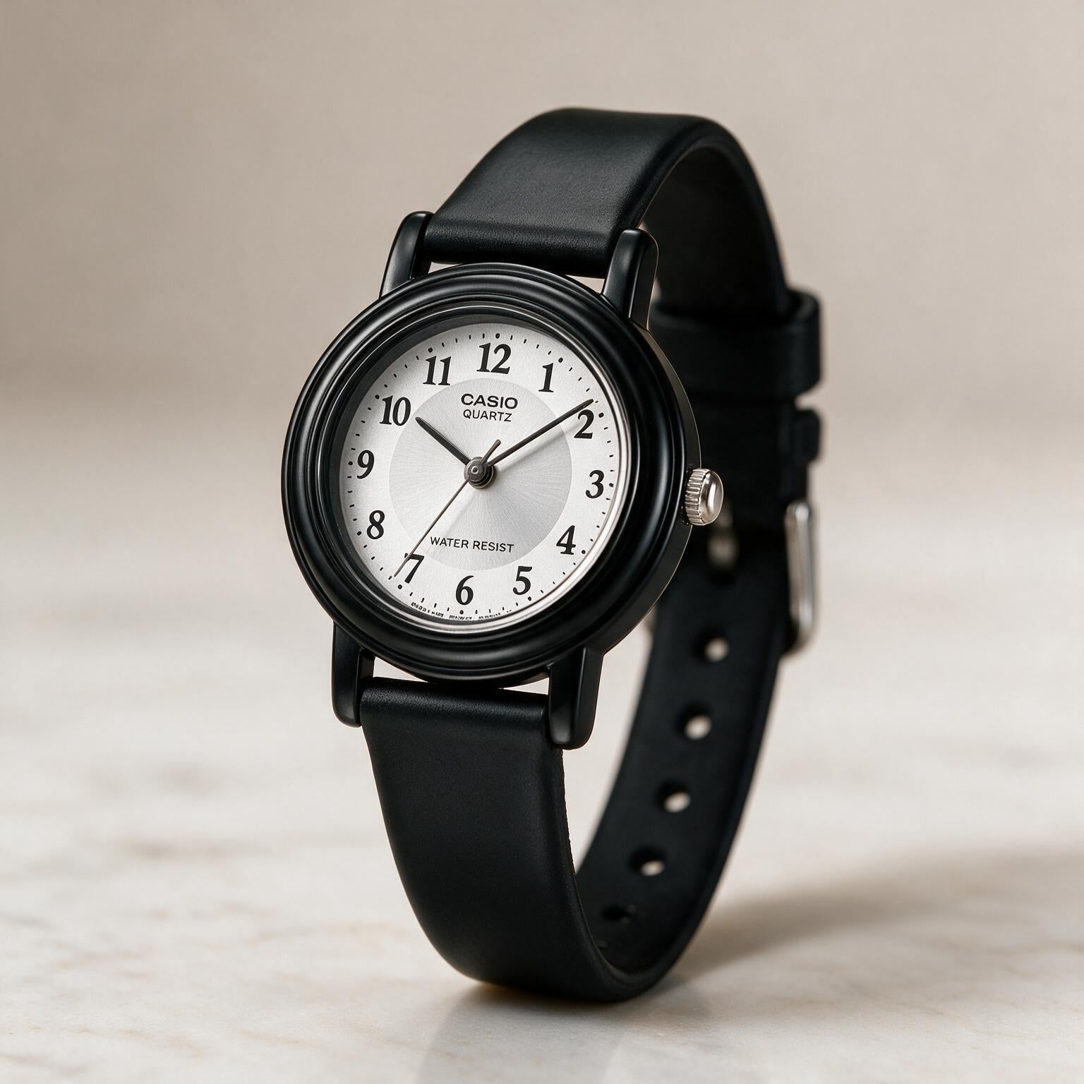 Reloj Casio LQ-139AMV-7B3 Analógico Negro Esfera Blanca – Dama