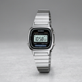 Reloj Casio Vintage LA670WD-1 Digital Plateado – Dama