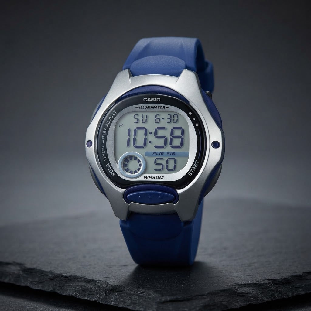 Reloj Casio LW-200-2AV Digital Azul 50M Batería 10 Años – Dama